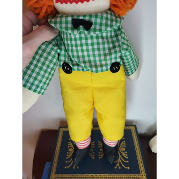 Raggedy Andy Doll handmade ragdoll 80s vintage good condition - Picture 12 of 14